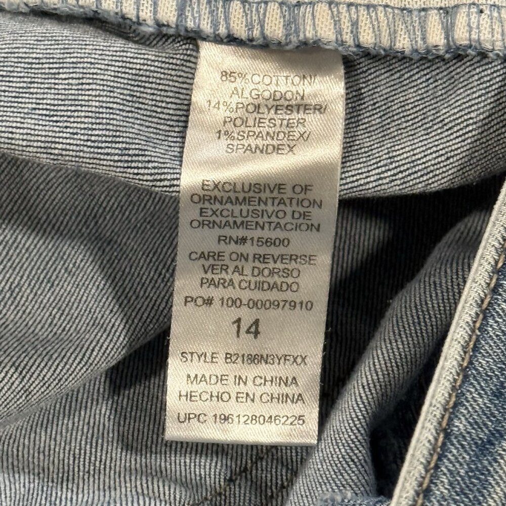 Democracy Absolution Light Wash Cropped Straight … - image 8